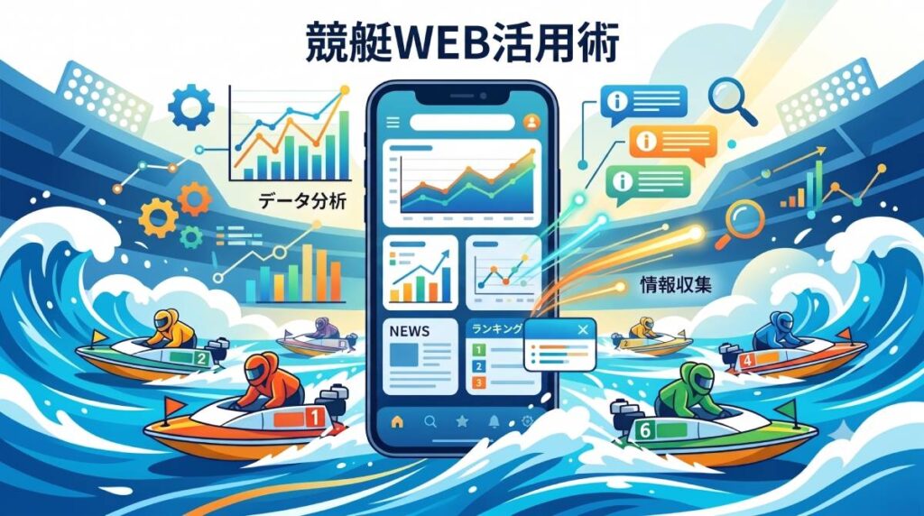 競艇関連のWEBサイトを活用しよう!データ分析と情報収集のコツ